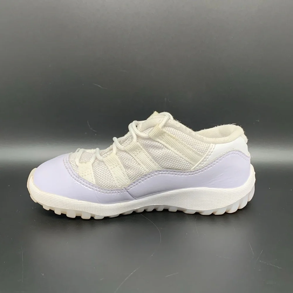 Jordan 11 Retro Low Pure Violet Shoes 645107-101‎ Toddler Sz 9C EU 26